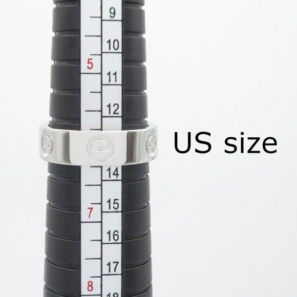 CARTIER Platinum Love Ring - Picture 8 of 10